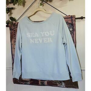 PINK VICTORIA'S SECRET Open Back Sweatshirt Boat Neck XS
